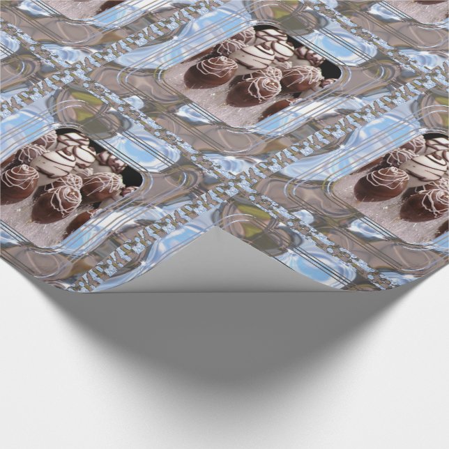 Life is Sweet Candy Lover Wrapping Paper (Corner)