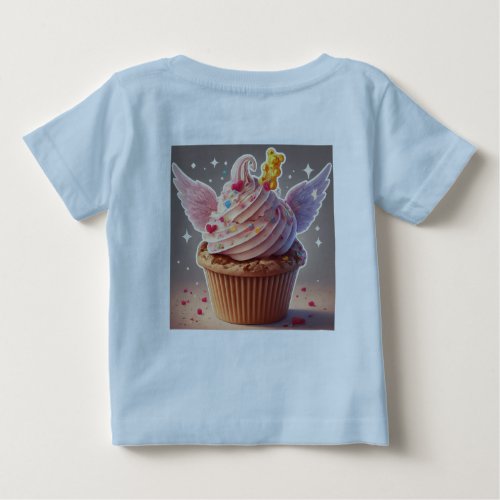 Life is sweeter with me with cupcake design Tshirt