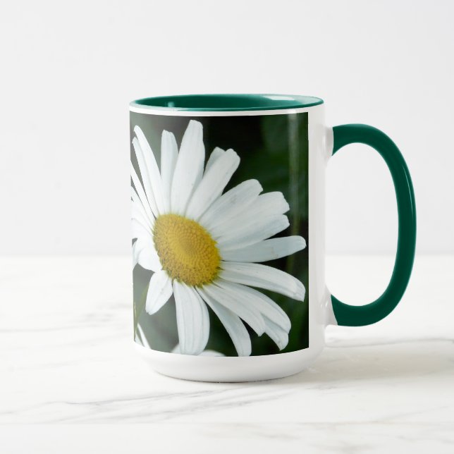 Life is the flower-Daisy with Quote Mug (Right)