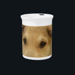"Life is the Toughest School" Dog Art Print Pitcher<br><div class="desc">"Life is the Toughest School" Dog Art Print Brighten your space with our heartwarming "Life is the Toughest School" Dog Art Print. This charming artwork features an adorable golden brown puppy alongside the inspirational quote 'Life is the Toughest School.' This piece serves as a gentle reminder that life's challenges can...</div>