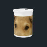 "Life is the Toughest School" Dog Art Print Pitcher<br><div class="desc">"Life is the Toughest School" Dog Art Print Brighten your space with our heartwarming "Life is the Toughest School" Dog Art Print. This charming artwork features an adorable golden brown puppy alongside the inspirational quote 'Life is the Toughest School.' This piece serves as a gentle reminder that life's challenges can...</div>