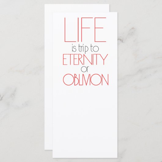 Life is trip (Front/Back)