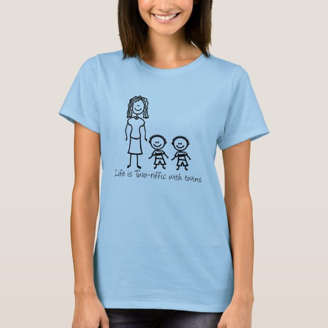 Life is Two-riffic BOYS T-Shirt (Front)