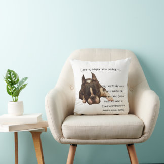 Life is what you make it throw pillow