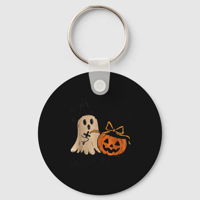 Life Is Y Without Jesus Christian Halloween  Keychain (Front)