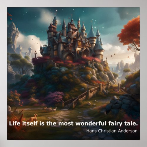 Life itself is the most wonderful fairy tale poster