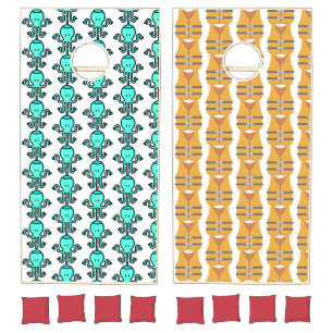 Life jacket cornhole set