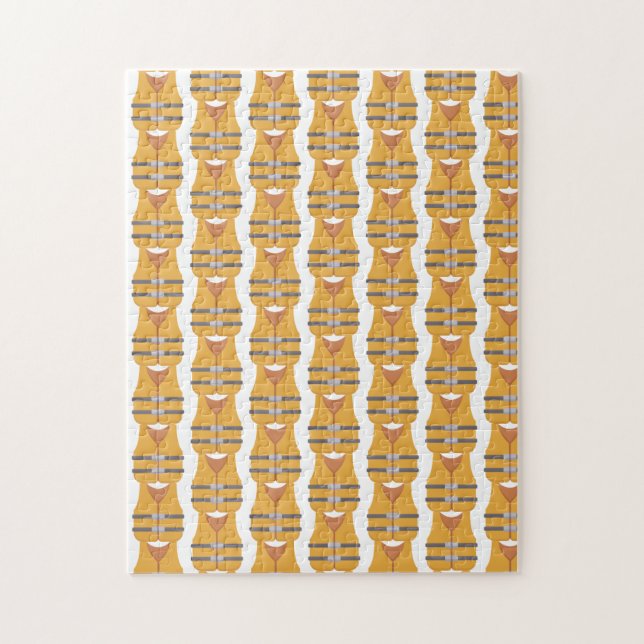 Life jacket jigsaw puzzle (Vertical)