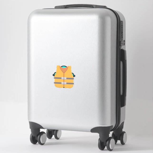 Life jacket sticker (Suitcase)