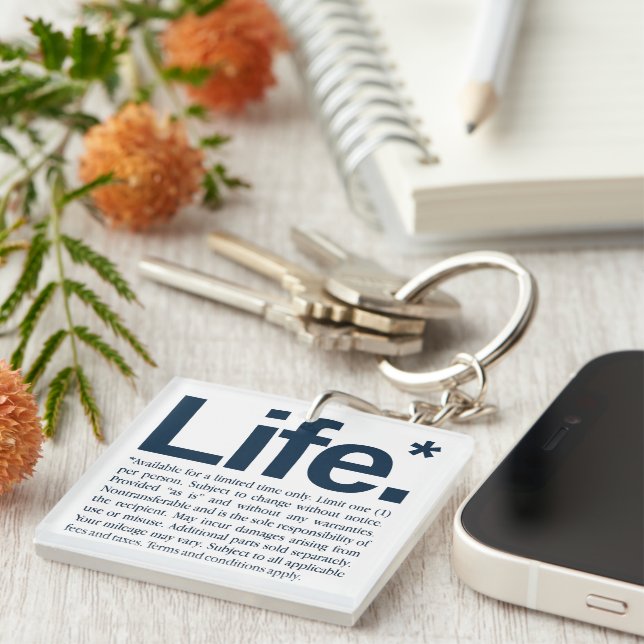 Life* Keychain (Front Right)