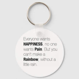 Life Lesson Quote. Keychain