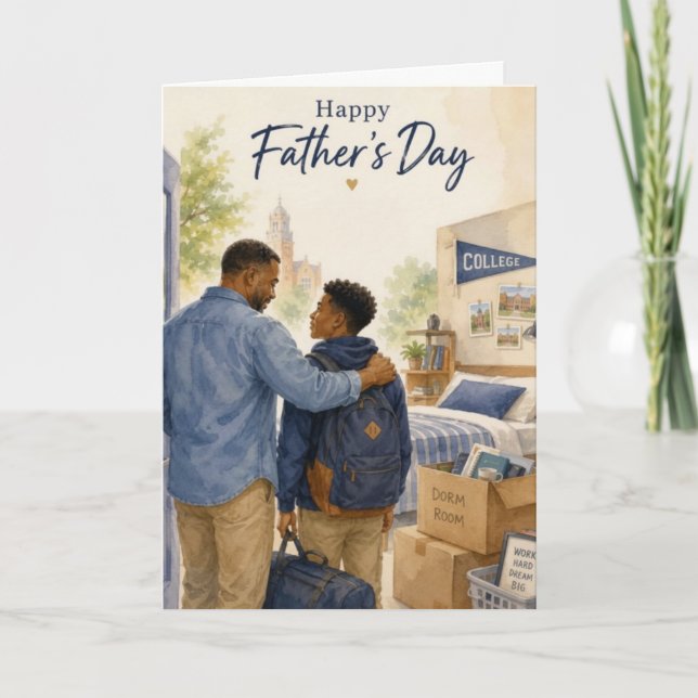 Life Lessons Father's Day Card (Front)
