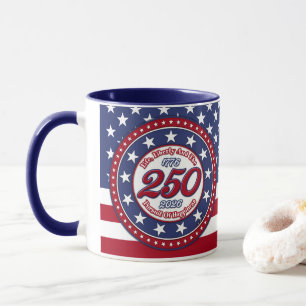 Life, Liberty And The Pursuit Of Happiness Flag Mug