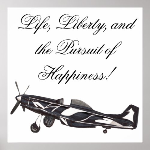 Life Liberty and the Pursuit of Happiness Poster