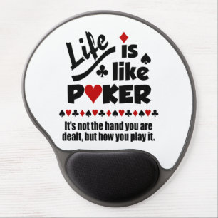 LIFE LIKE POKER custom mousepad