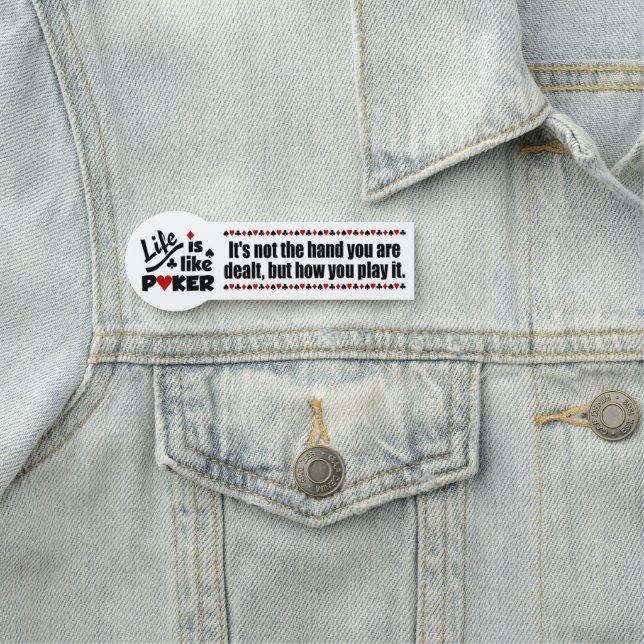 Life Like Poker Name Tag (In Situ)