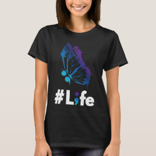 Life Love And Support Suicide Prevention Awareness T-Shirt