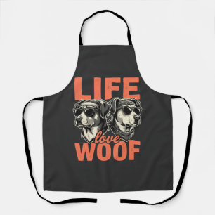 Life Love Woof Dog Lover Apron