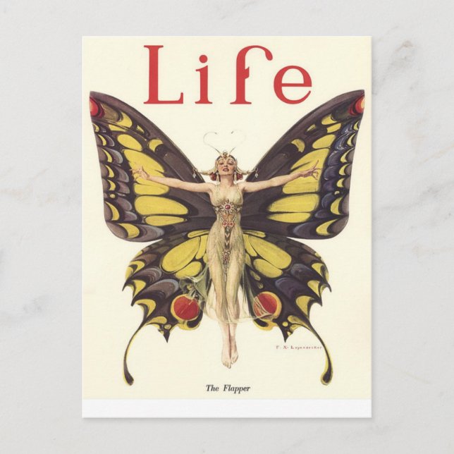 Life Magazine Postcard (Front)