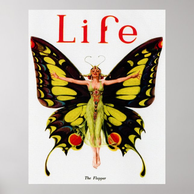 Life Magazine - The Flapper Poster (Front)