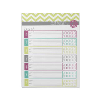 Life. More Organized. Food Tracker Notepad