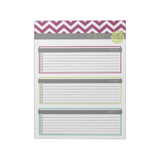 Life. More Organized. To Do List Notepad