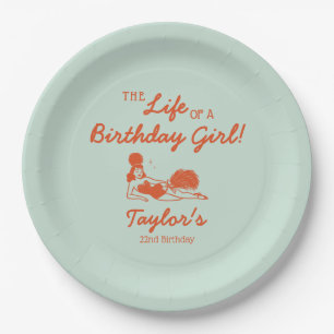 Life of a Birthday Girl Party Paper Plates