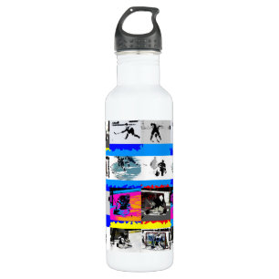 Life of a Hockey Player - Ice Hockey Stainless Steel Water Bottle
