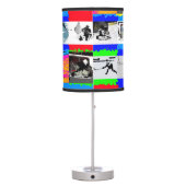 Life of a Hockey Player - Ice Hockey Table Lamp (Back)