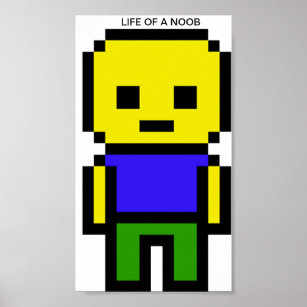 Noob Gifts On Zazzle - noob 4 life roblox id