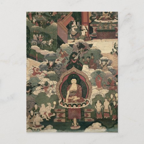 Life of Buddha Sakymuni Postcard