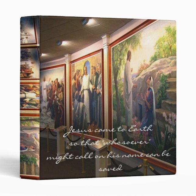 Life of Jesus binder (Front/Spine)