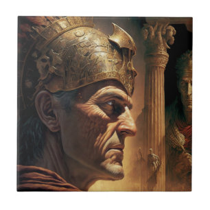 Life of Nicias and Crassus Ceramic Tile