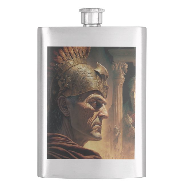 Life of Nicias and Crassus Flask (Front)