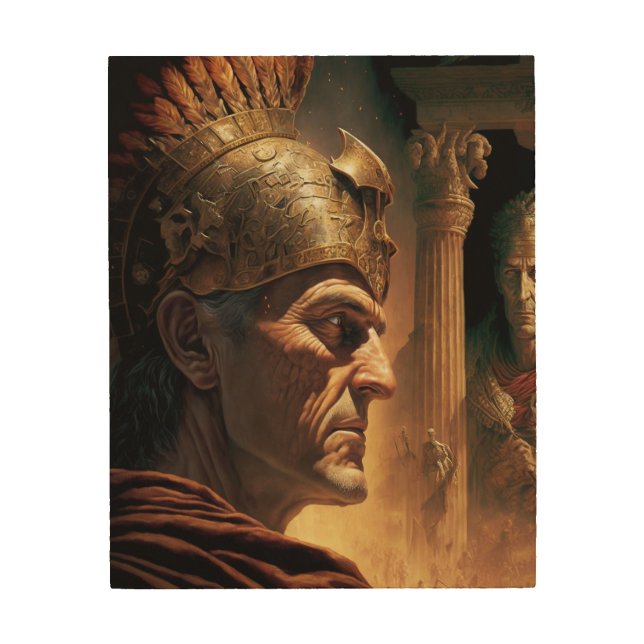Life of Nicias and Crassus Wood Wall Art (Front)