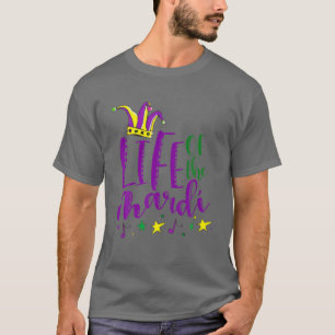 Life Of The Mardi Funny Jester Hat 2022 Mardi Gras T-Shirt