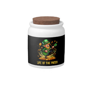 Life of the paddy, St Patrick's day Candy Jar