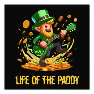 Life of the paddy, St Patrick's day Photo Print
