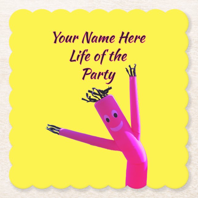 Life of the Party  Paper Coaster (Front)