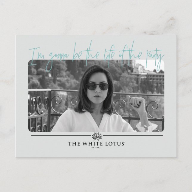 Life of the Party - The White Lotus Postcard (Front)