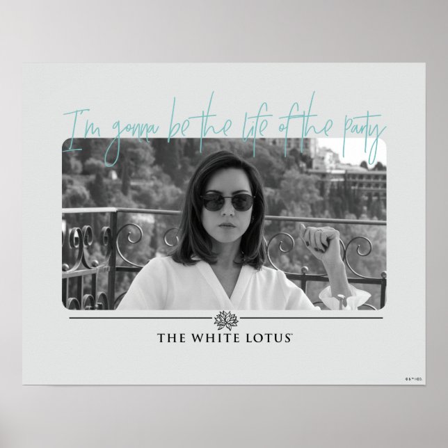 Life of the Party - The White Lotus Poster (Front)