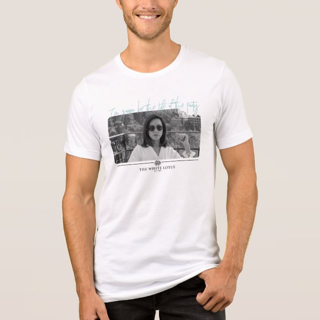 Life of the Party - The White Lotus Tri-Blend Shirt (Front)