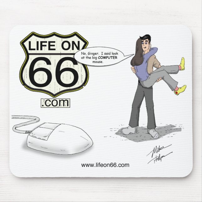 Life On 66 Mousepad (Front)