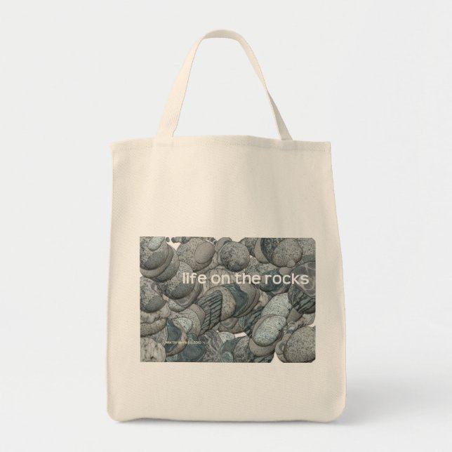 Life on the Rocks Tote Bag (Front)