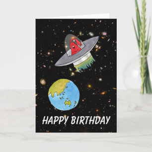 Life on Venus birthday card