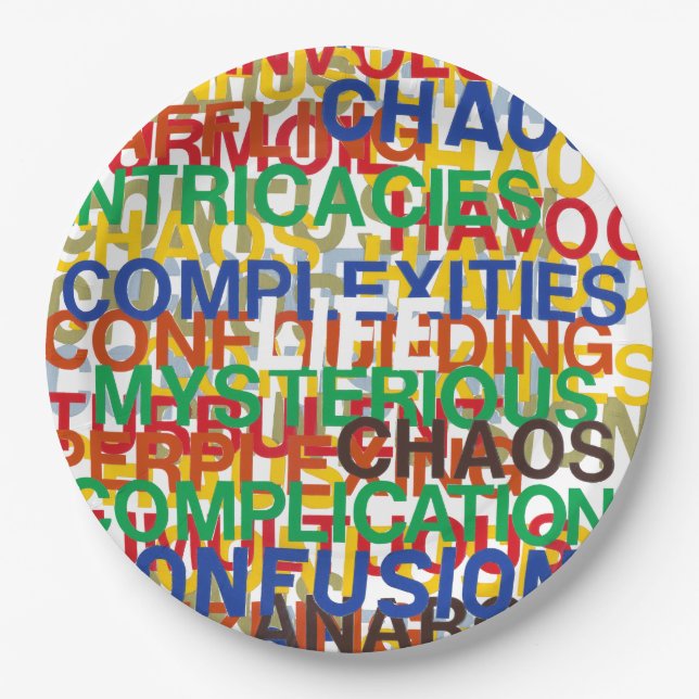 Life Paper Plates (Front)