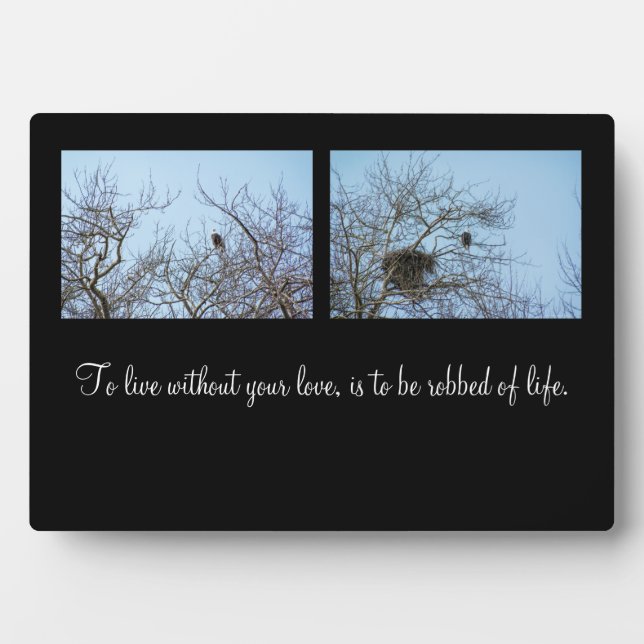 Life Partners Plaque (Front)