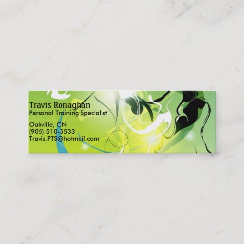 life, personal training business card template