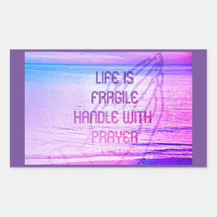 Handle with prayer' Sticker