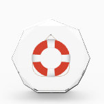 Life Preserver Acrylic Award<br><div class="desc">sometimes life preservers aren't enough to save us from ourselves</div>